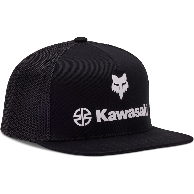 Dětská kšiltovka Fox Yth Fox X Kawi Snapback Hat - Black