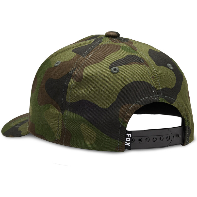 Dětská kšiltovka Fox Yth Fox Head Camo 110 Sb Hat - Green Camo