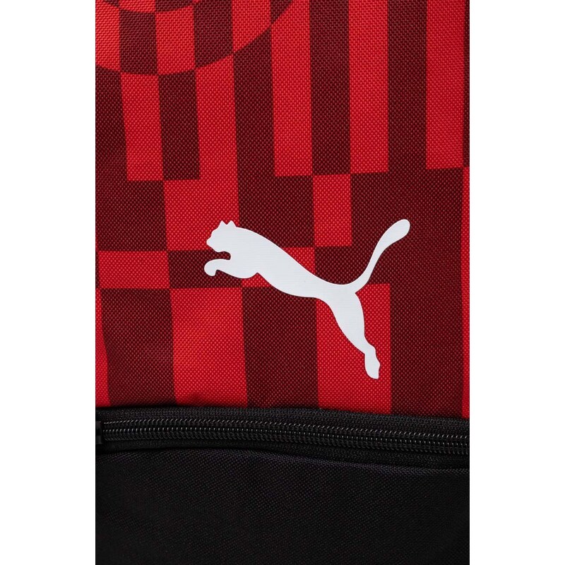 Batoh Puma červená barva, velký, vzorovaný, 79911