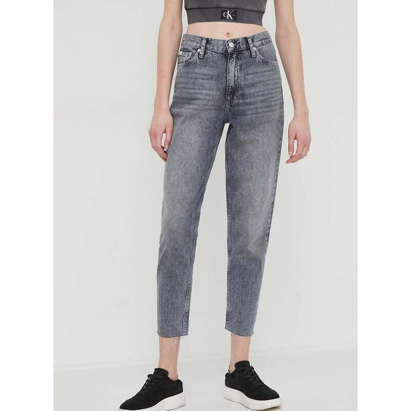 Džíny Calvin Klein Jeans dámské, high waist