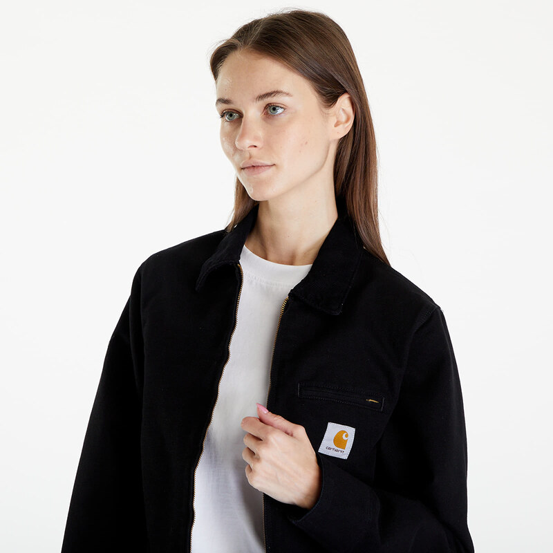 Carhartt WIP Detroit Jacket UNISEX Black/ Black Rinsed