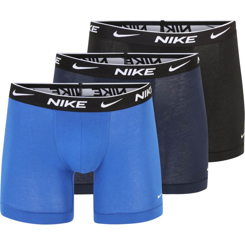 NIKE Underwear Boxerky modrá / černá