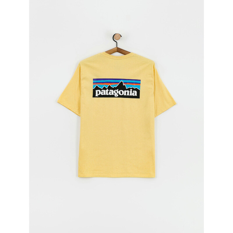 Patagonia P-6 Logo Responsibili (milled yellow)modrá