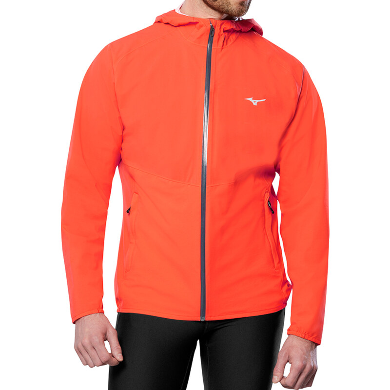 Bunda s kapucí Mizuno WATERPROOF 20K ER JACKET j2ge254054