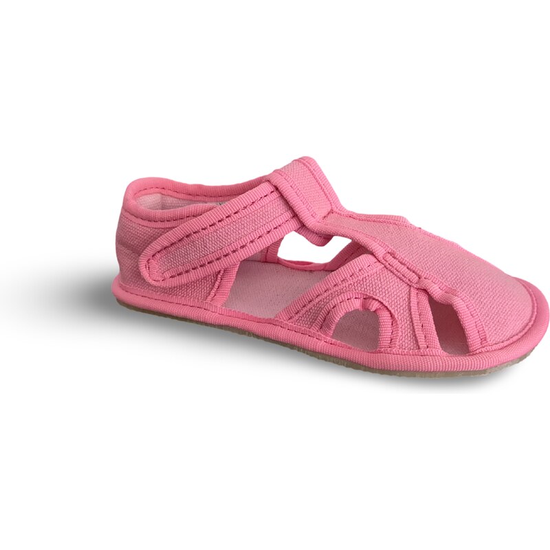 Barefoot bačkory Ef Pink sandálkové 386