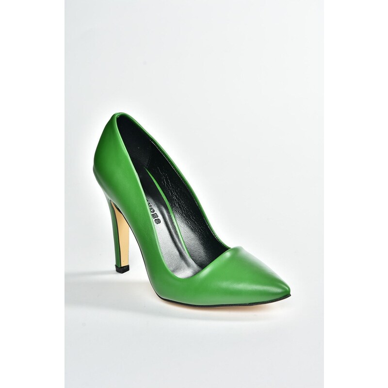Fox Shoes Women's Green Stiletto Heel Stiletto