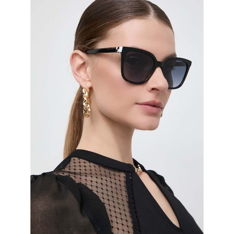Sluneční brýle Carolina Herrera dámské, černá barva, HER 0236/S