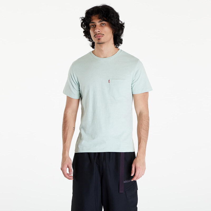 Pánské tričko Levi's Classic Pocket Short Sleeve Tee Aqua Foam