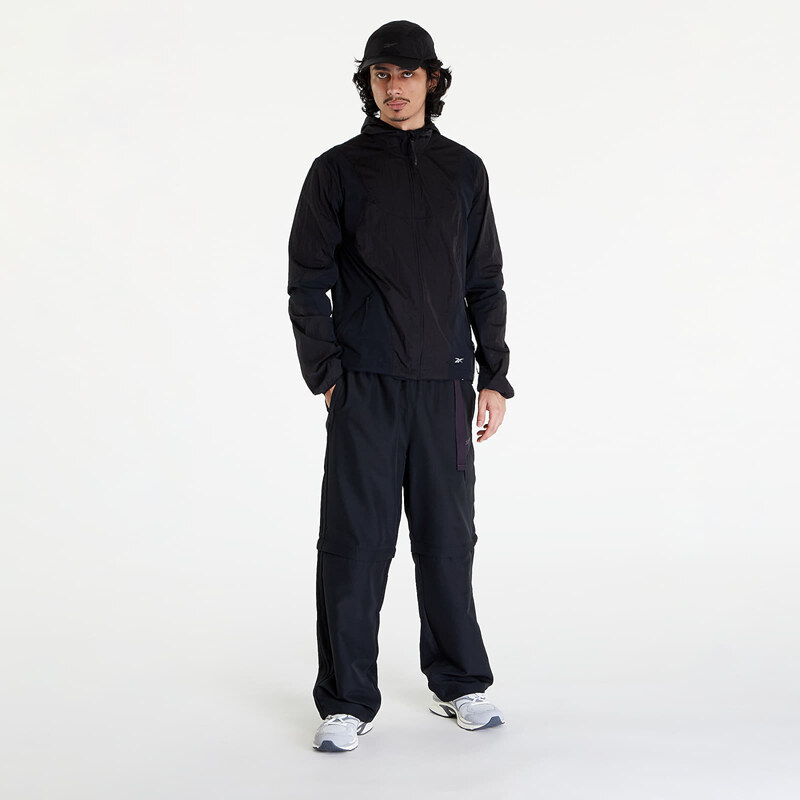 Pánská větrovka Reebok Paneled Running Jacket Black