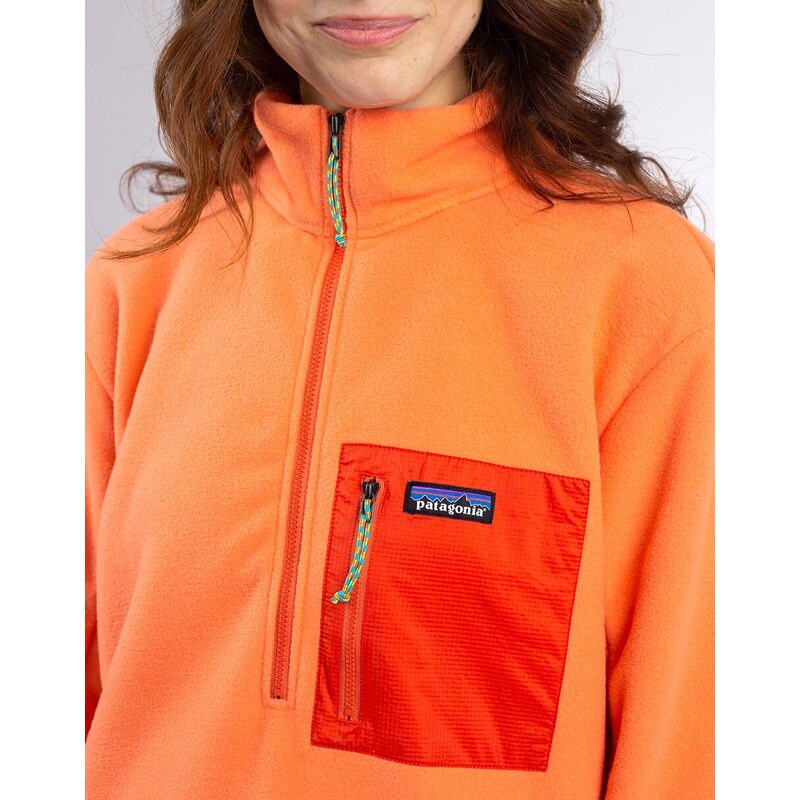 Patagonia W's Microdini 1/2 Zip P/O Coho Coral