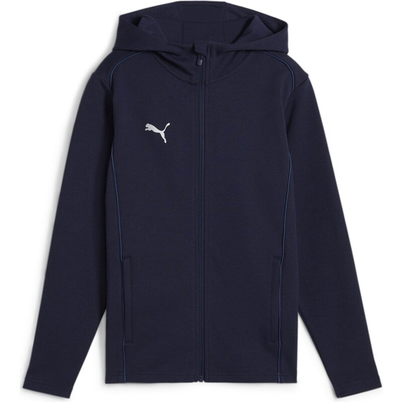 Mikina s kapucí Puma teamFINAL Casuals Hooded Jkt Jr 658529-06