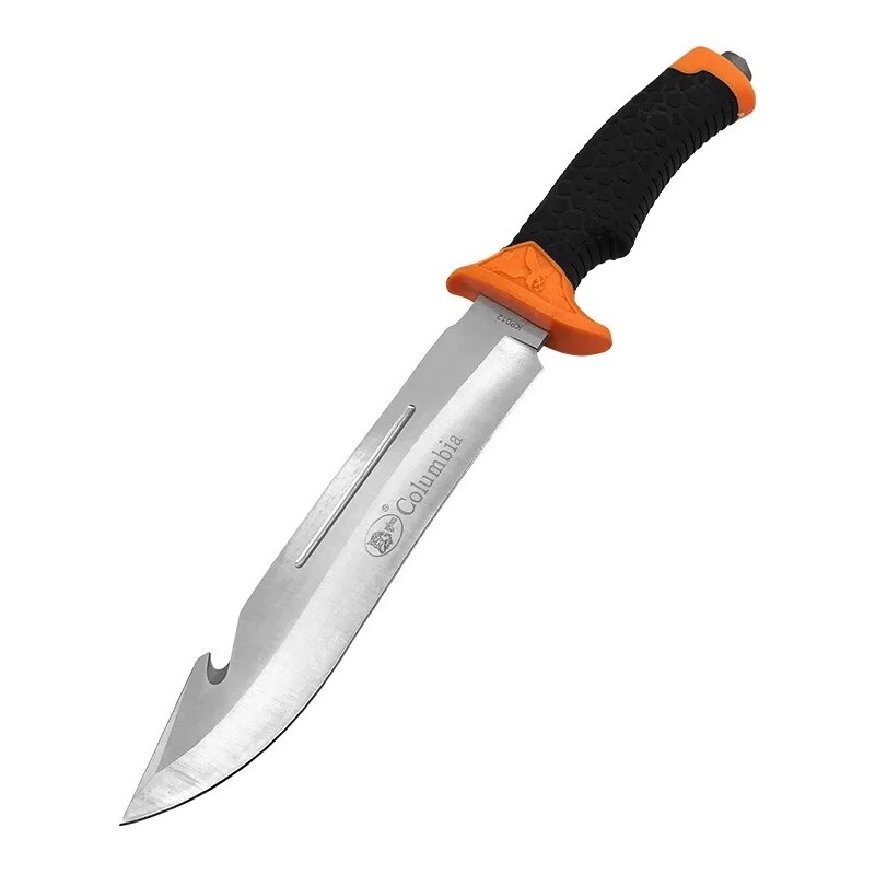Columbia Outdoorový nůž KP012 Černácm/Oranžová