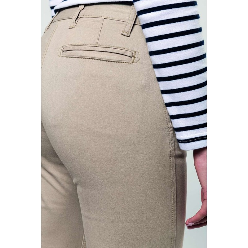 Kariban Dámské pohodlné kalhoty Chino