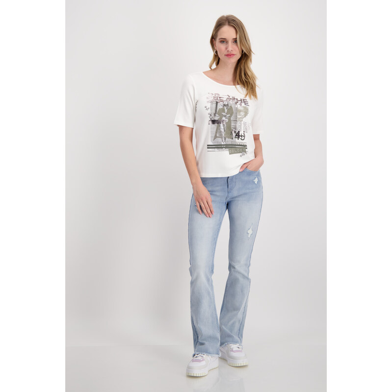 Monari - triko 408222 off white