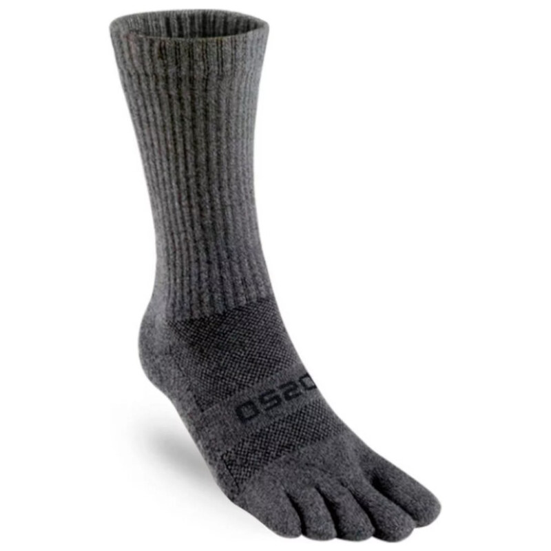 VIVOBAREFOOT OS2O ponožky OUTDOOR CUSHION Grey - L