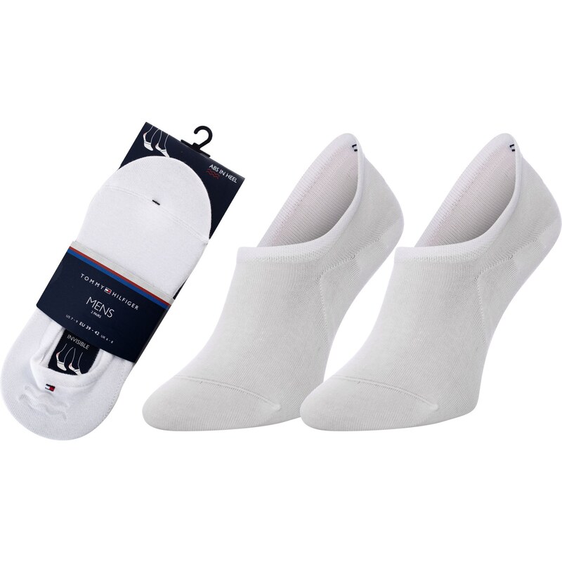 Sada dvou párů pánských ponožek v bílé barvě Tommy Hilfiger Underwe - Pánské