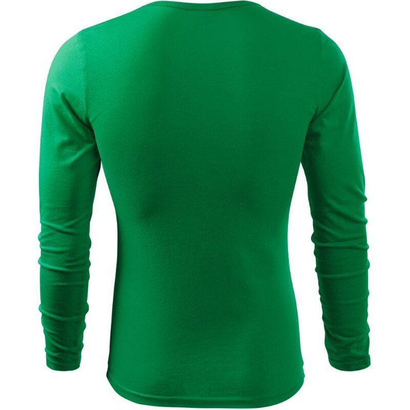Pánské tričko s dlouhým rukávem Malfini Fit-T Long Sleeve středně zelená