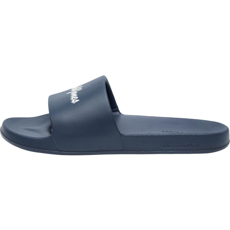 JACK & JONES Pantofle Jerry námořnická modř / režná / bílá