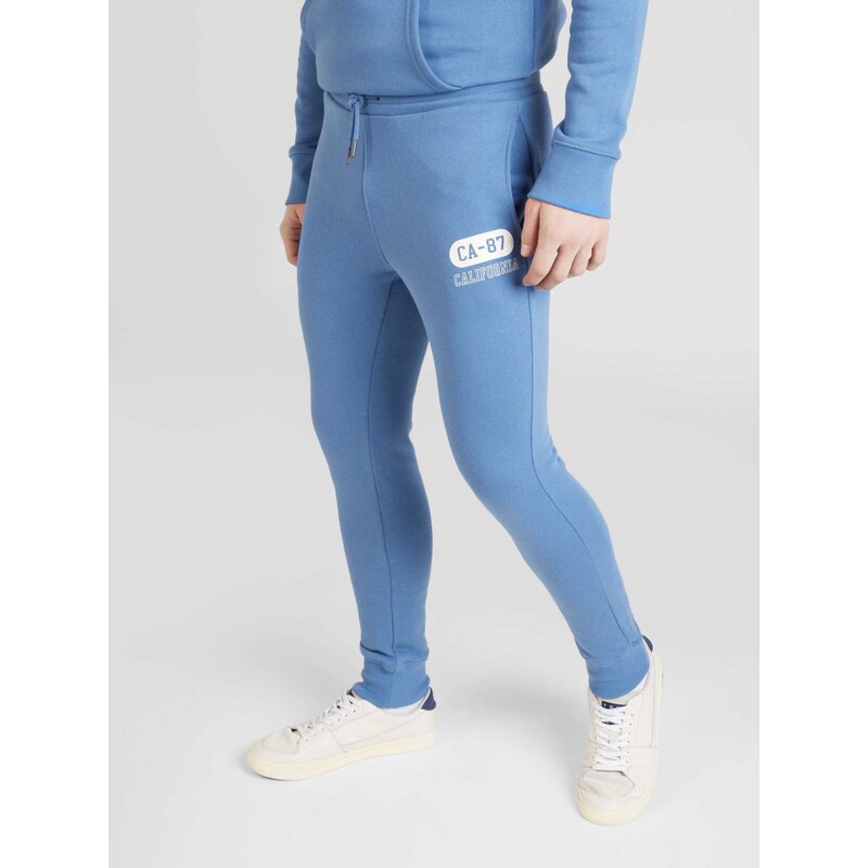 AÉROPOSTALE Sportovní kalhoty 'CALIFORNIA' marine modrá / bílá