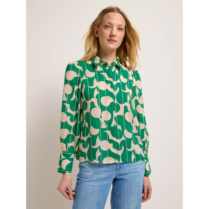 LANIUS Shirt blouse Print Graphic Dots