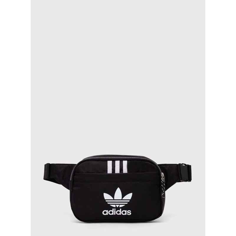 Ledvinka adidas Originals černá barva, IT7599