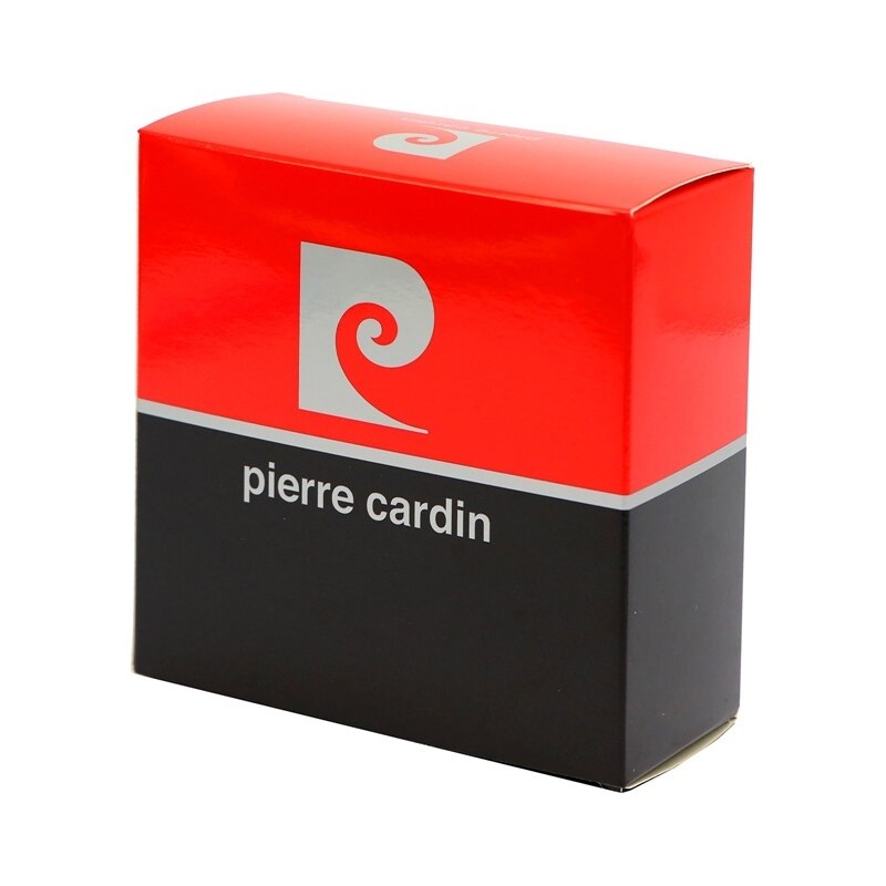 Černý pánský kožený opasek Pierre Cardin 507 délka 125/110 cm
