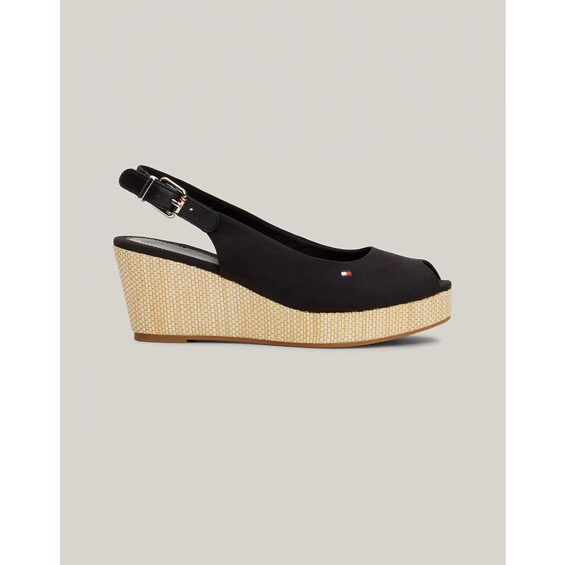 TOMMY HILFIGER ICONIC ELBA SLING BACK WEDGE