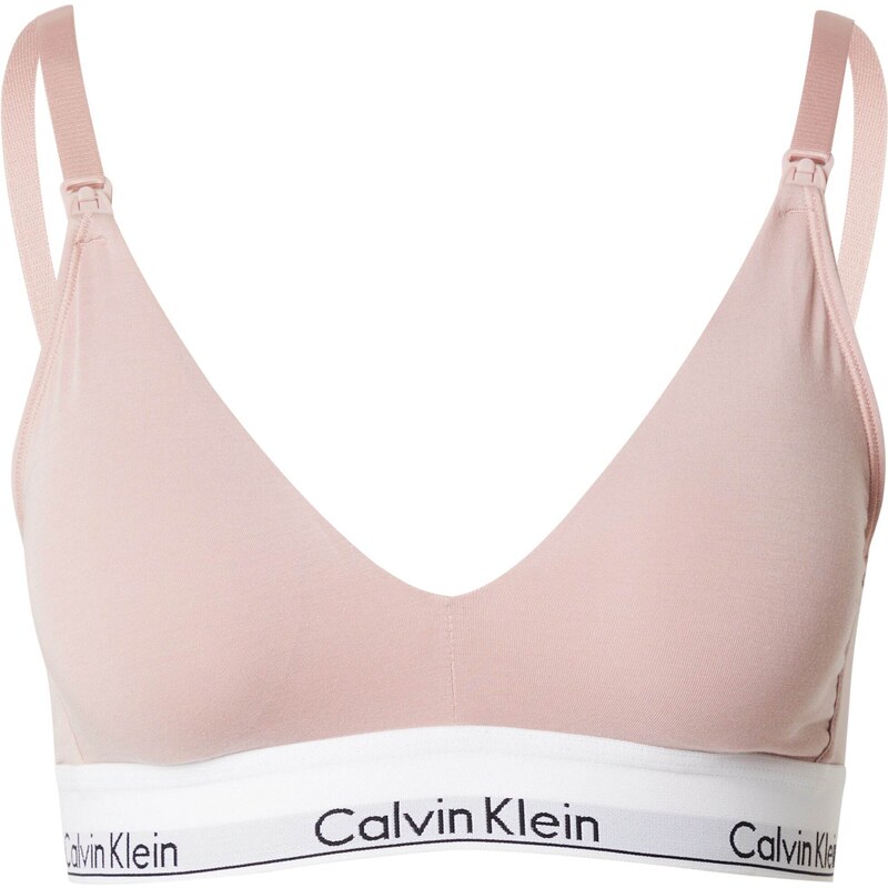 Calvin Klein Underwear Kojící podprsenka pudrová / černá / bílá