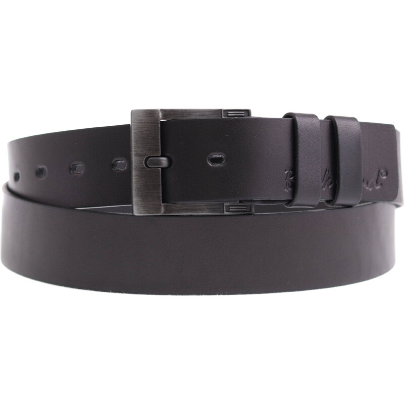 Dámský kožený pásek Black Hand 113-98 černý 90076558