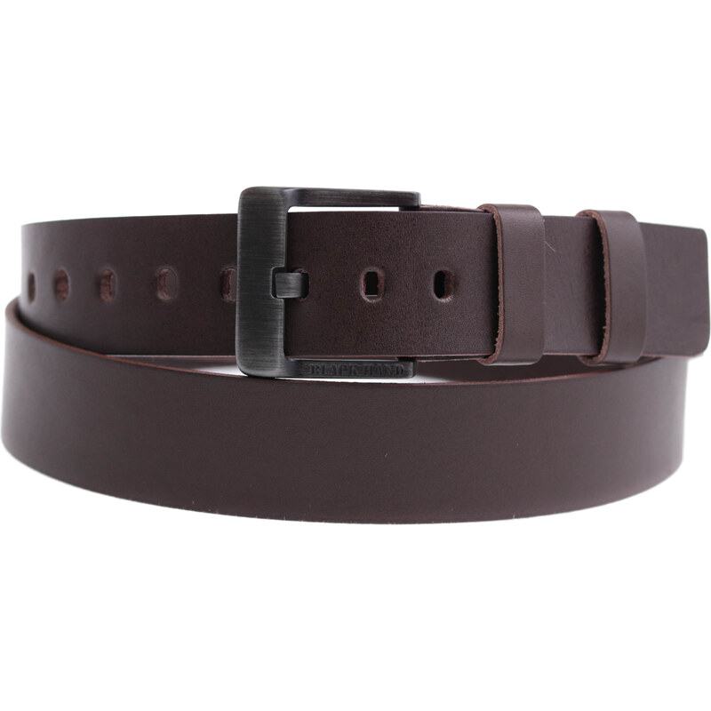 Dámský kožený opasek Black Hand 122-78 hnědý 90076562