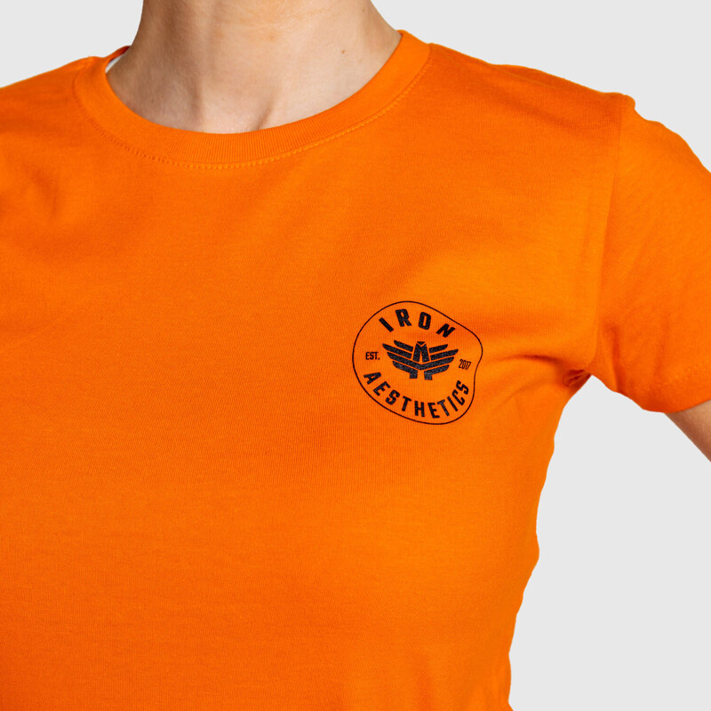 Dámské tričko Iron Aesthetics Loop, oranžové