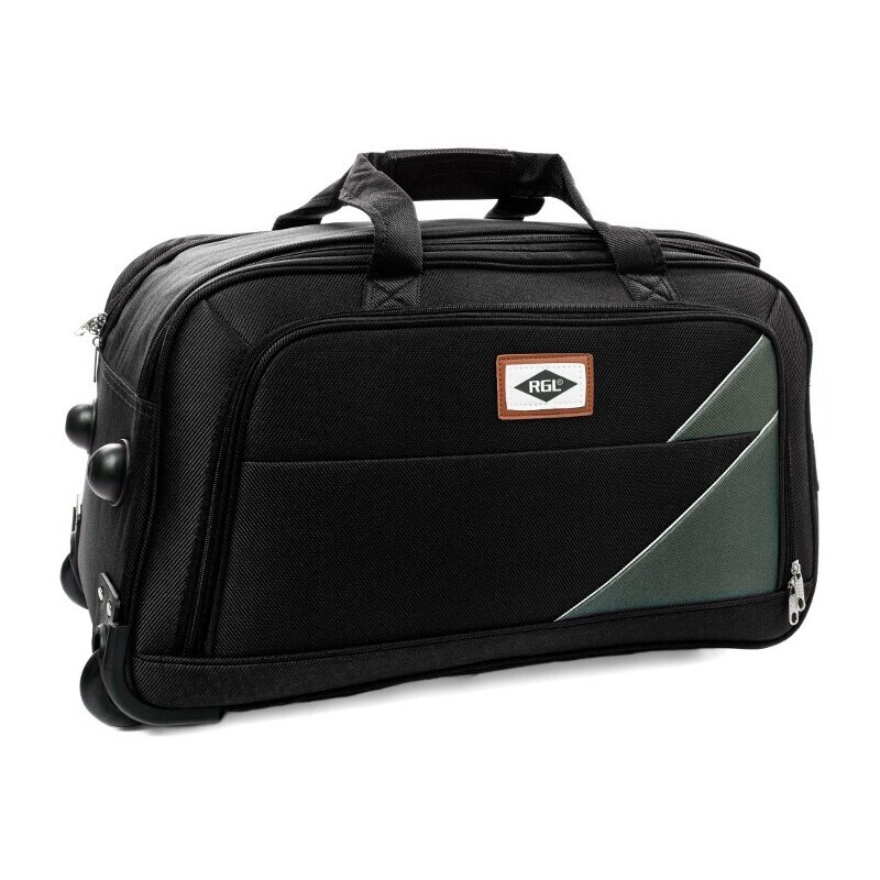 Rogal Černá cestovní taška s kolečky Pocket - vel. M 107658857