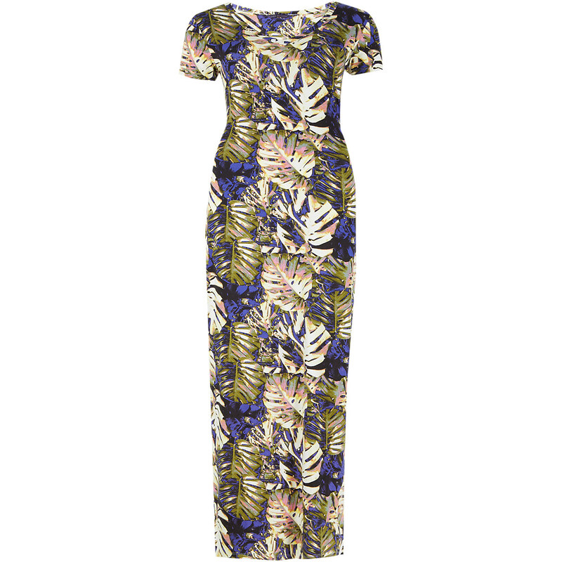 Marks and Spencer Palm Print Maxi Dress with StayNEW™