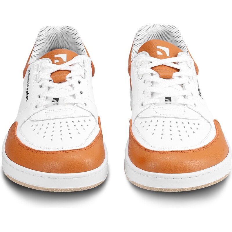Be Lenka Barebarics Wave - White & Orange barefoot tenisky