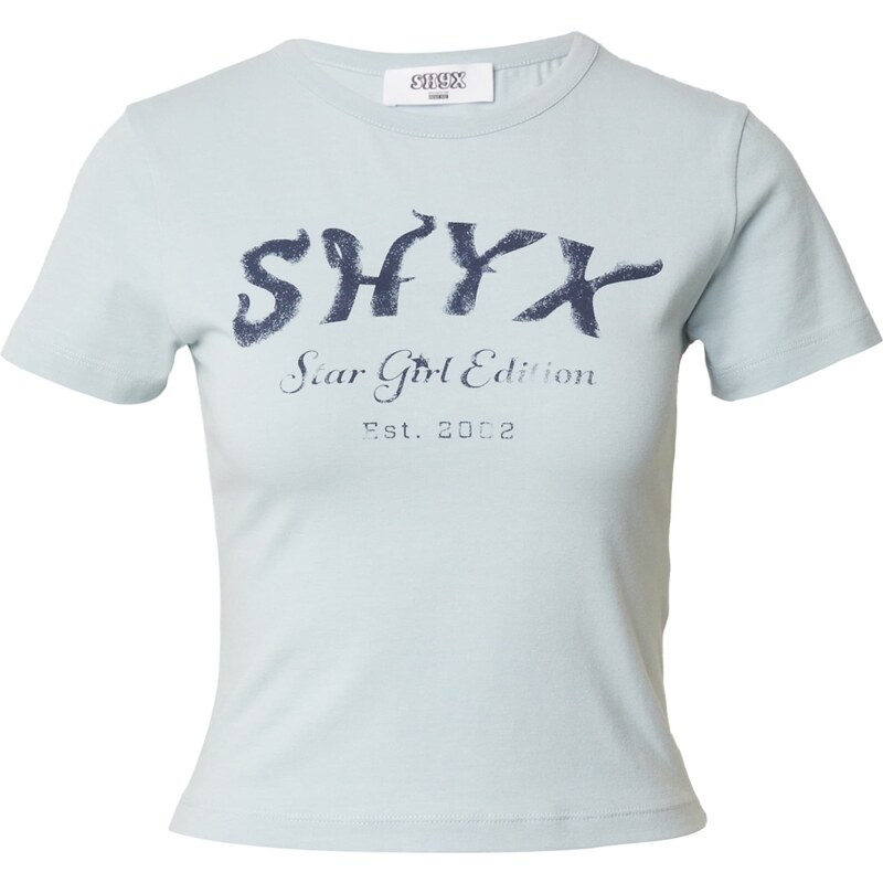 SHYX Tričko tmavě modrá / šedá