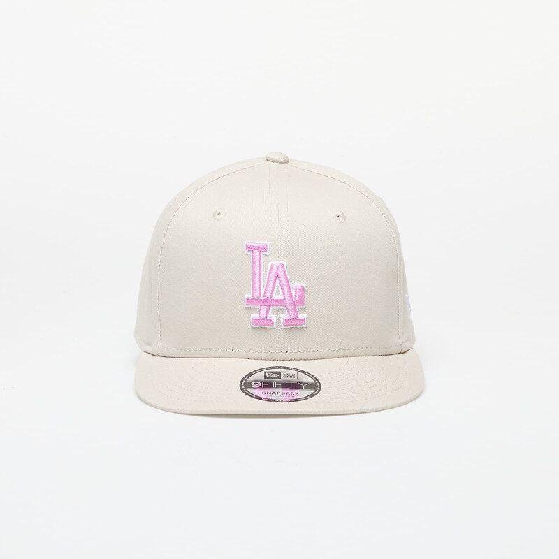 Kšiltovka New Era Los Angeles Dodgers MLB Outline 9FIFTY Snapback Cap Stone/ Pink