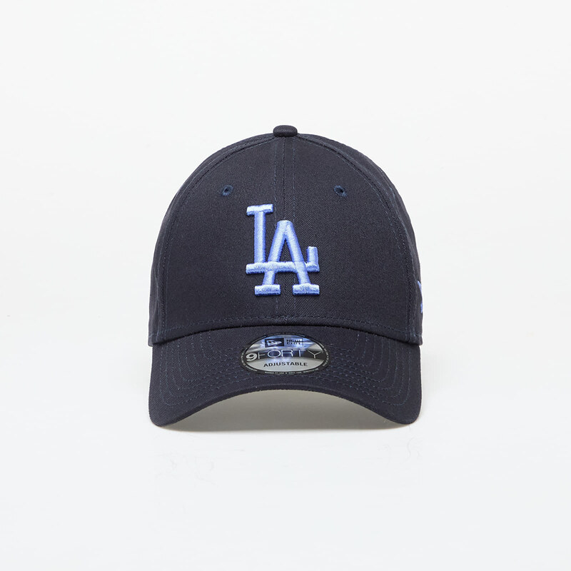 Kšiltovka New Era Los Angeles Dodgers League Essential 9FORTY Adjustable Cap Navy/ Copen Blue