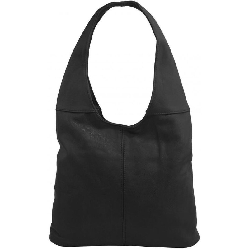 JGL (JUST GLAMOUR) Barebag Dámská shopper kabelka přes rameno černá