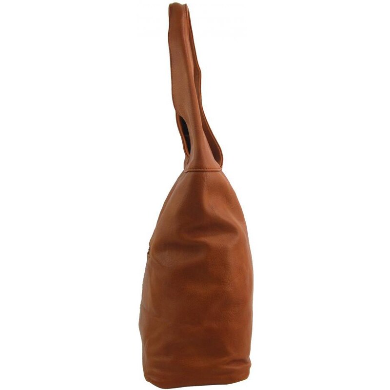 JGL (JUST GLAMOUR) Barebag Dámská shopper kabelka přes rameno černá