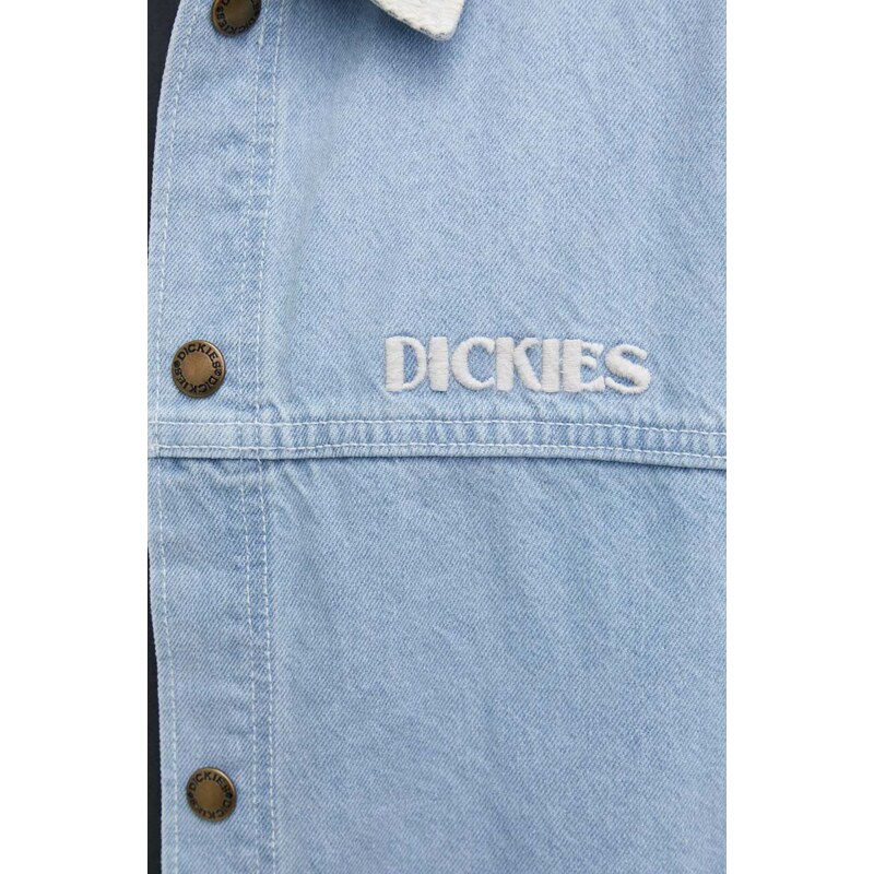 Džínová bunda Dickies HERNDON JACKET pánská, přechodná, DK0A4YQM