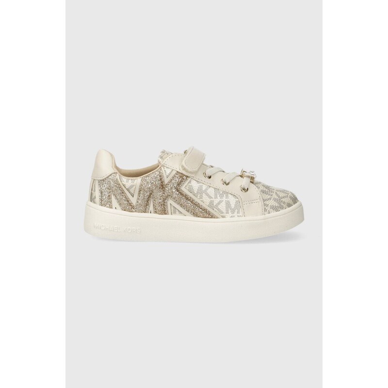 Dětské sneakers boty Michael Kors zlatá barva