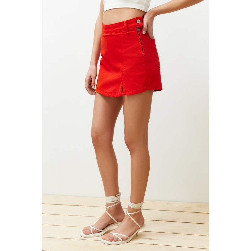 Trendyol Red Shorts & Bermuda