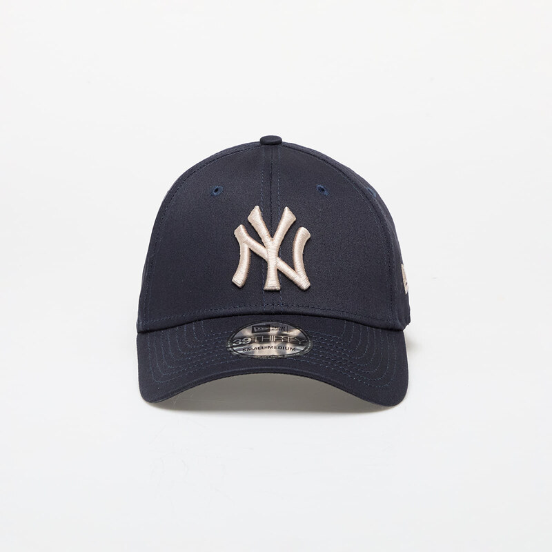 Kšiltovka New Era New York Yankees League Essential 39THIRTY Stretch Fit Cap Navy/ Stone