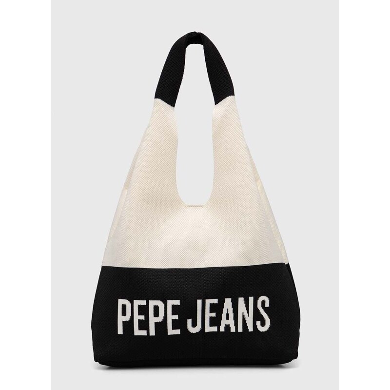 Kabelka Pepe Jeans černá barva