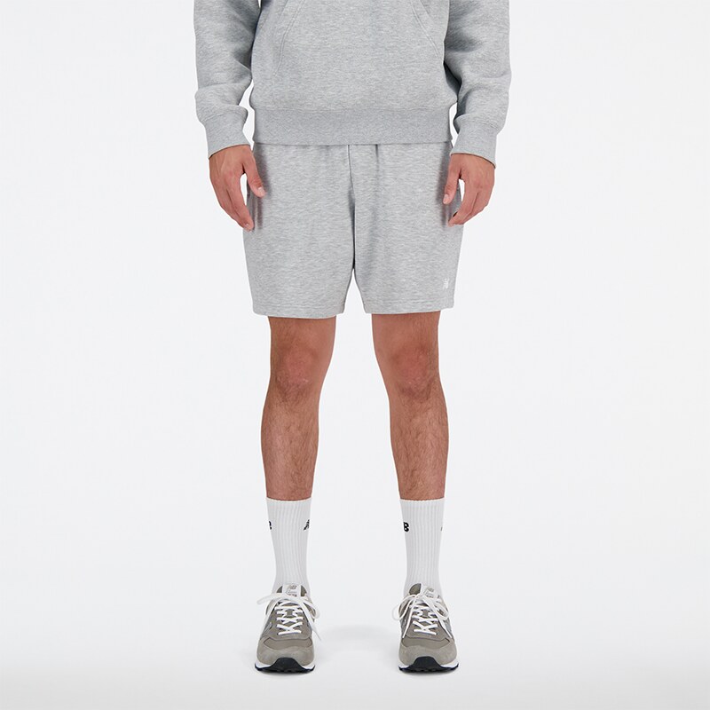 Pánské šortky New Balance MS41520AG – šedé