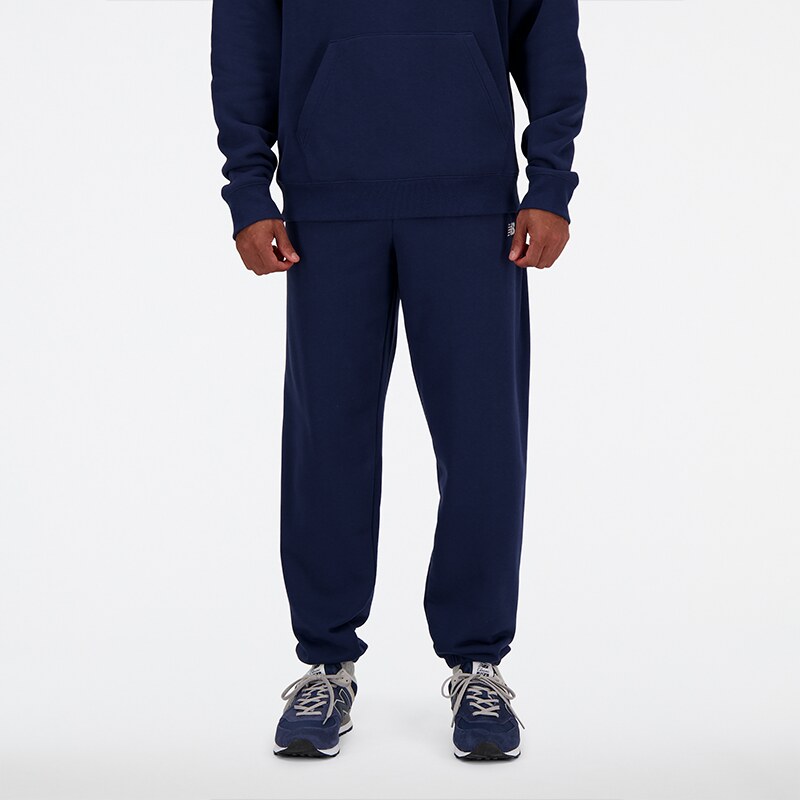 Pánské kalhoty New Balance MP41519NNY – tmavomodrá