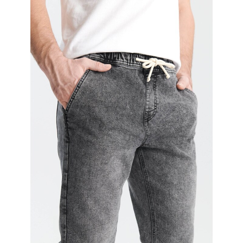 Sinsay - Džínové joggery - šedá