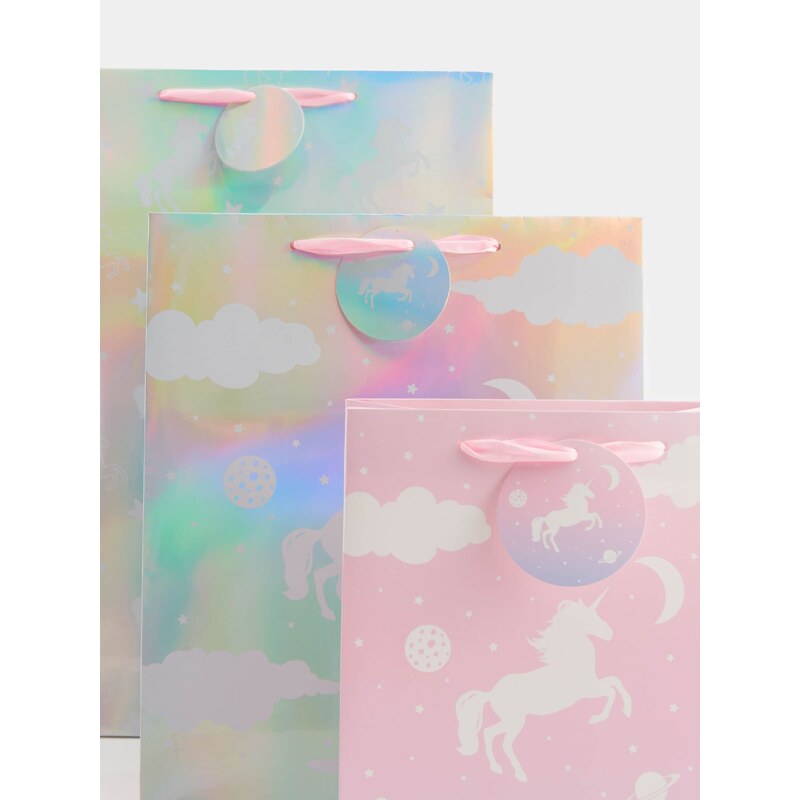 Sinsay - Sada 3 dárkových tašek - vícebarevná