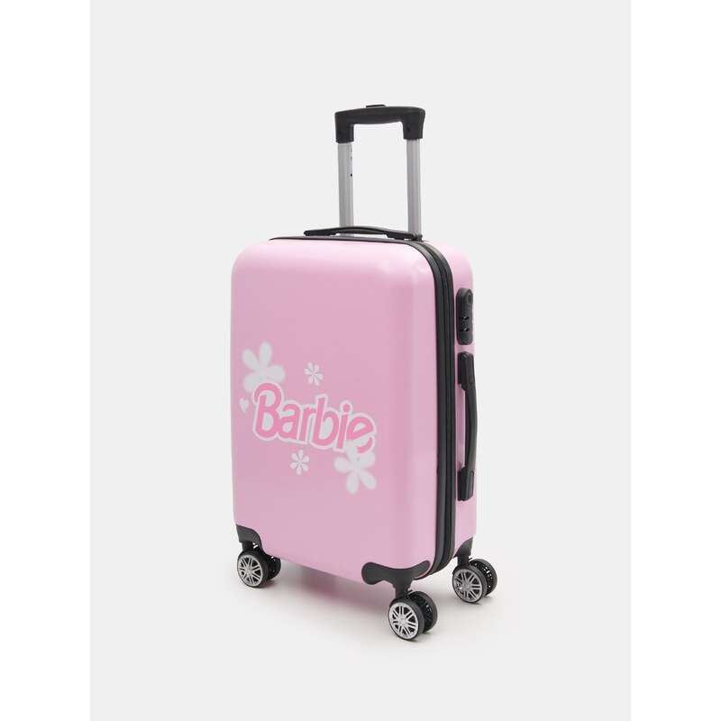 Sinsay - Kufr Barbie - pastelová růžová