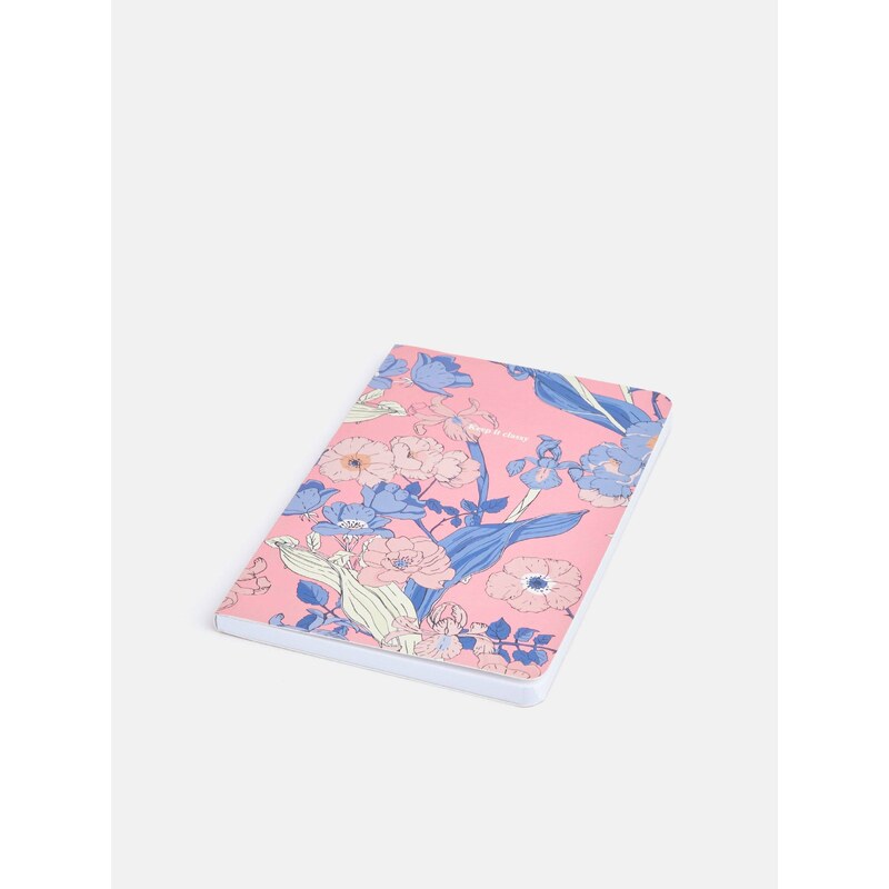 Sinsay - Zápisník velikosti A5 - růžová